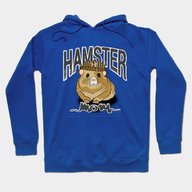 Hamster mom Hoodie by Muhisme